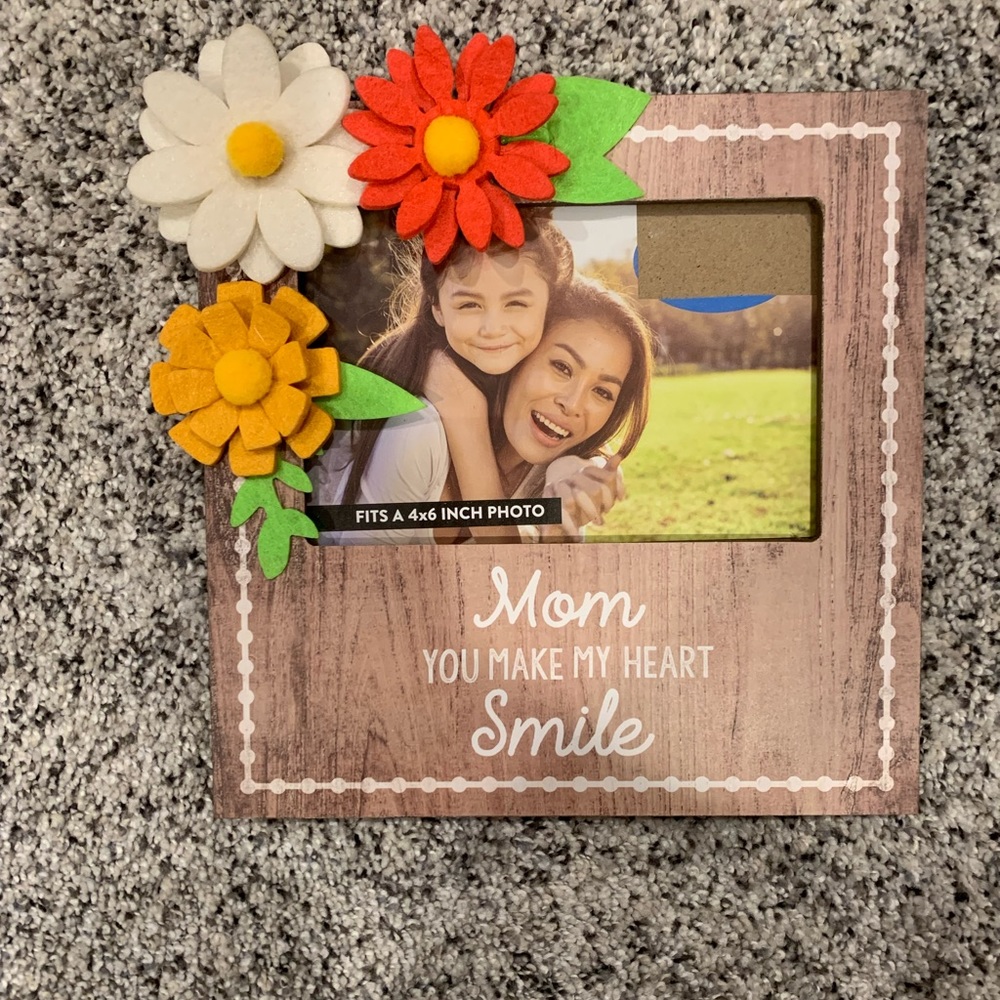 New decorative photo frame with 3D flowers